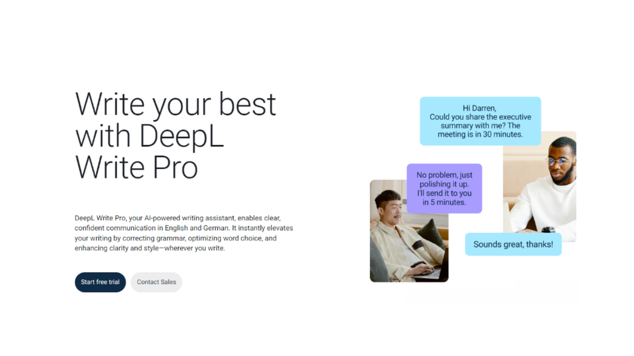 Featured image for “DeepL Yapay Zeka Destekli Yazma Asistanı DeepL Write Pro’yu Duyurdu”