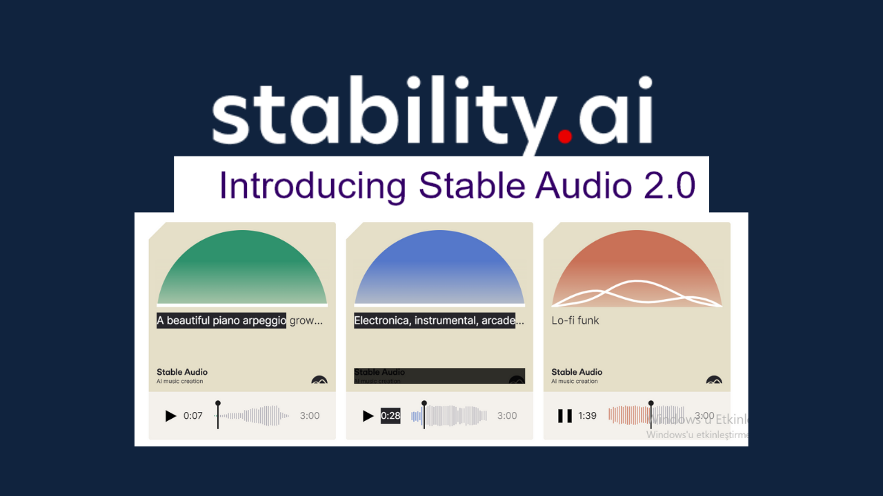 Featured image for “Stability AI Stable Audio 2.0 Modelini Duyurdu”